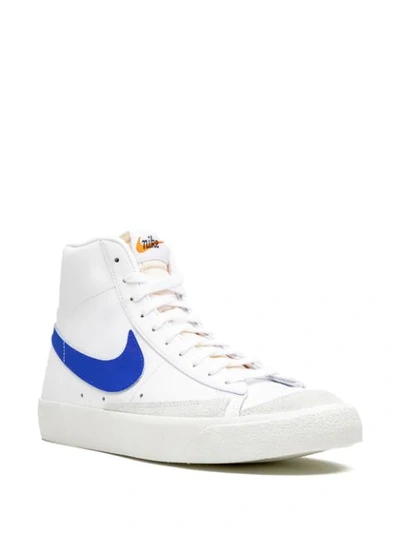 Shop Nike Blazer Mid '77 Sneakers In White