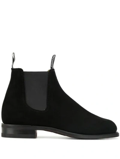 Shop R.m.williams Comfort Turnout Chelsea Boots In Black