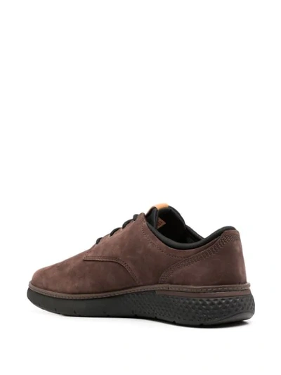 Shop Timberland Crossmark Oxford Shoes In Brown