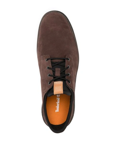 Shop Timberland Crossmark Oxford Shoes In Brown