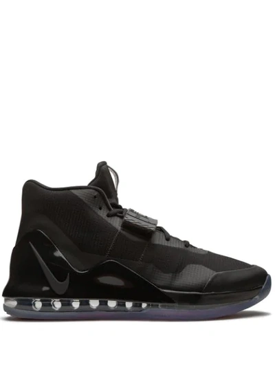 Shop Nike Air Force Max Sneakers In Black