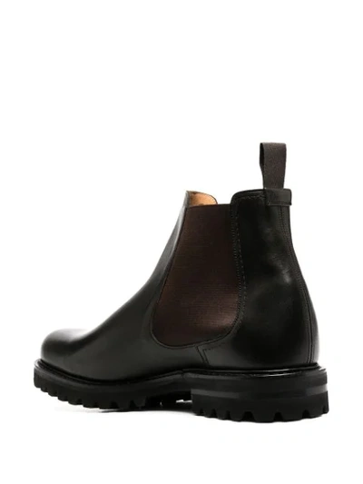 Shop Church's Tread-sole Chelsea Boots In Black