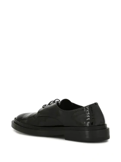 Shop Jil Sander Exaggerated-sole Derby Shoes In Black