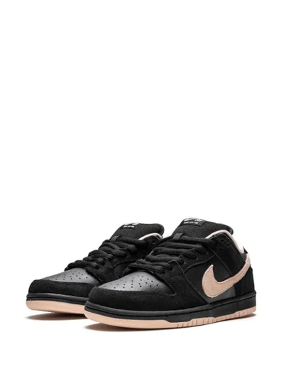 Shop Nike Sb Dunk Low Pro Sneakers In Black