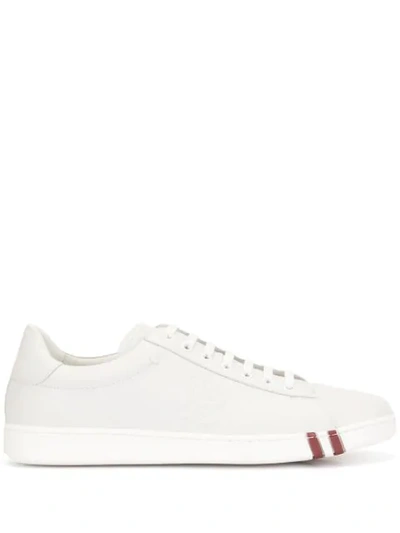 Shop Bally Asher Low-top Sneakers In White