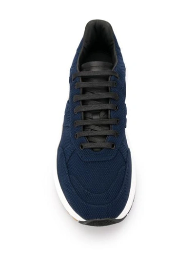Shop Bottega Veneta Speedster Low-top Sneakers In Blue