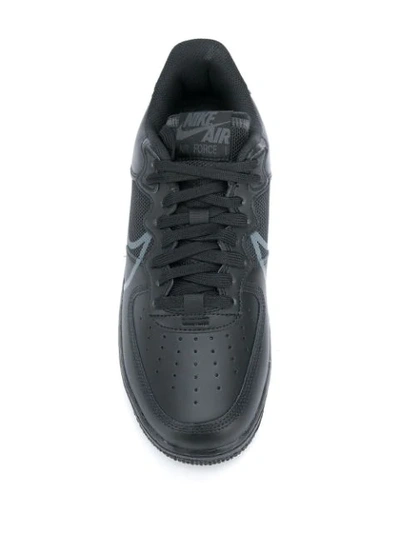 Shop Nike Air Force 1 React Sneakers In Black