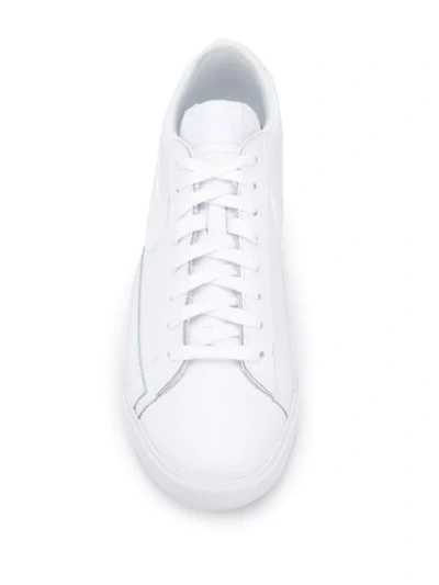 Shop Nike Blazer Low-top Sneakers In White