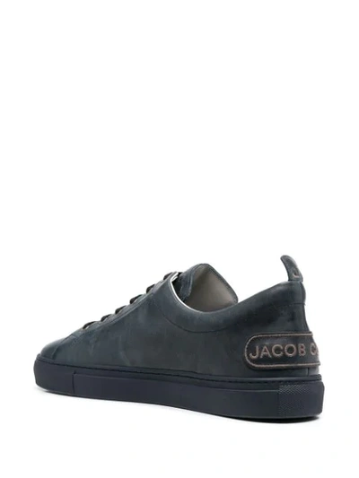 Shop Jacob Cohen Garrett Low-top Sneakers In Blue