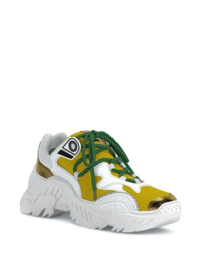 Shop N°21 Customisable Billy Sneaker In Yellow