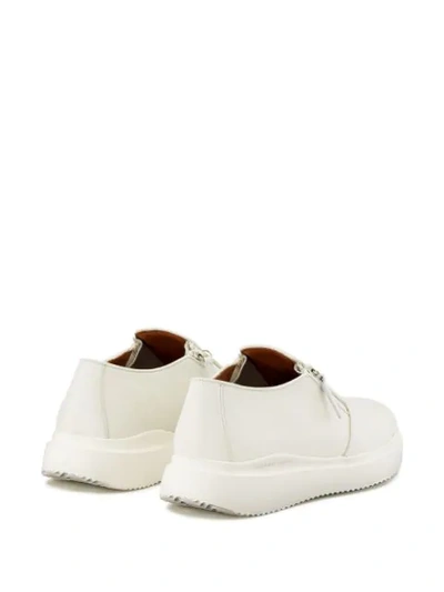 Shop Giuseppe Zanotti Dawson Slip-on Shoes In White