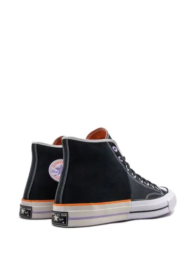 Shop Converse Chuck 70 Hi "sunblocked" Sneakers In Black