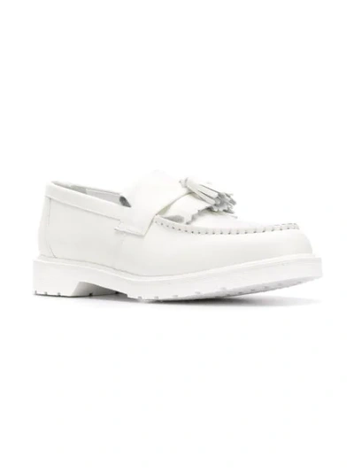 Shop Gosha Rubchinskiy X Dr. Martens Chunky Heel Loafers In White