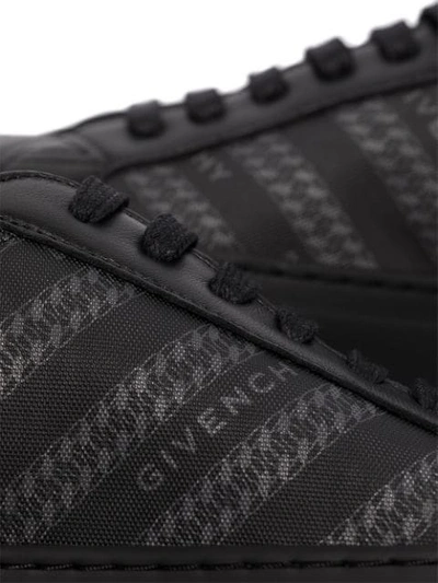 Shop Givenchy Chain Low-top Sneakers In Black