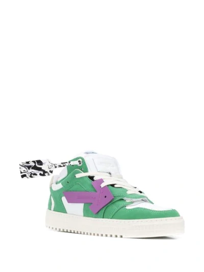 Shop Off-white Off Court Low-top Sneakers In Green