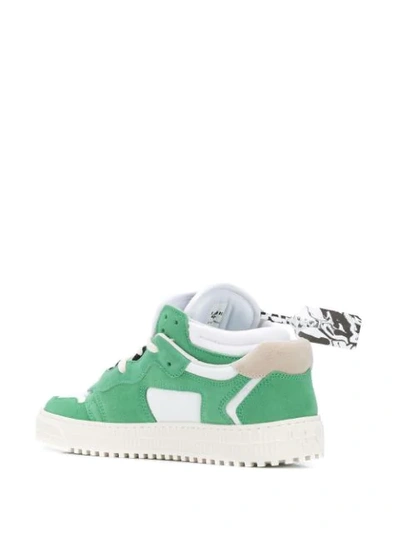 Shop Off-white Off Court Low-top Sneakers In Green