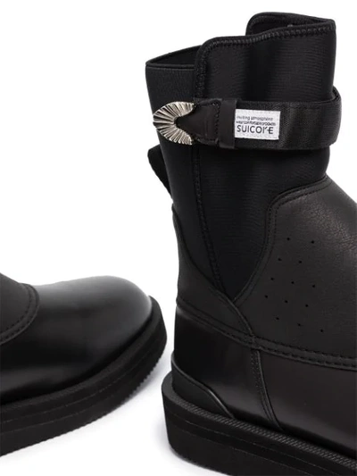 Shop Toga Virilis X Suicoke Boots In Black