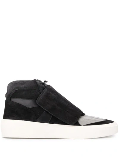 Shop Fear Of God High Top Sneakers In Black