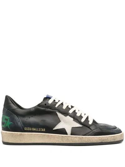 Shop Golden Goose Ball Star Low-top Sneakers In Black