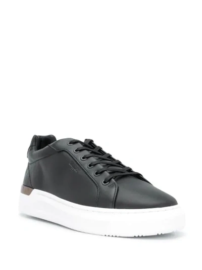 Shop Mallet Grftr Low-top Sneakers In Black