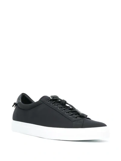 Shop Givenchy Drawstring Trainers In Black