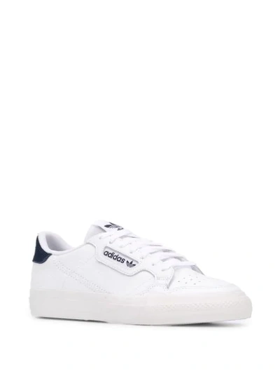 Shop Adidas Originals Continental Vulc Sneakers In White