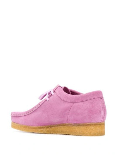 WALLABEE SUEDE LILAC BLACK