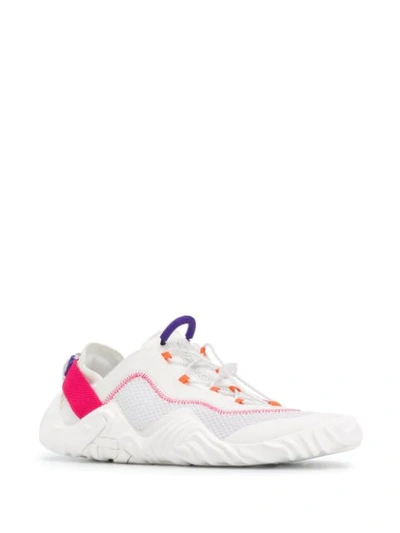 Shop Kenzo Wave Sneakers In White