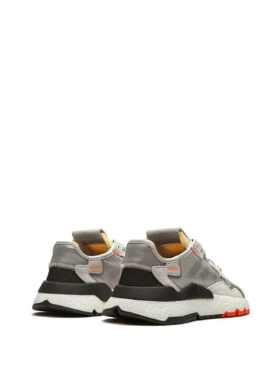 Shop Adidas Originals Nite Jogger Low-top Sneakers In Grey