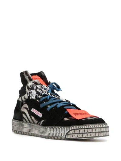 Shop Off-white Off-court 3.0 High-top Sneakers In Black