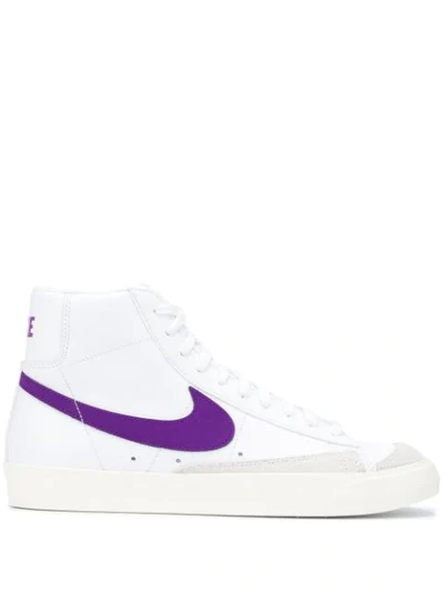 Shop Nike Blazer Mid '77 Vintage Sneakers In White