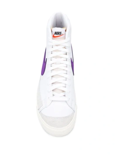 Shop Nike Blazer Mid '77 Vintage Sneakers In White