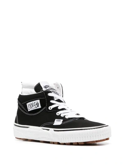 Shop Vans Cap Mash High-top Lx Sneakers In Black