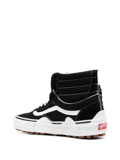 Shop Vans Cap Mash High-top Lx Sneakers In Black