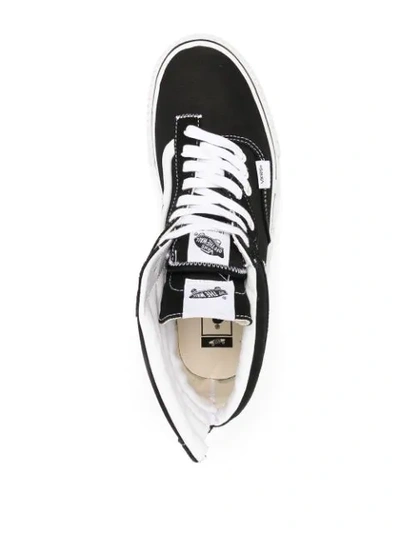 Shop Vans Cap Mash High-top Lx Sneakers In Black