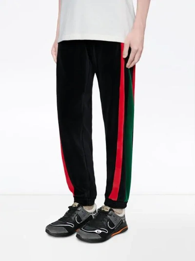 Shop Gucci Ultrapace Sneakers In Black