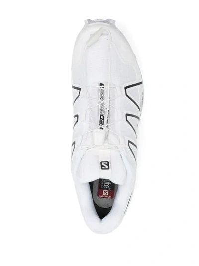 Shop Salomon Speedcross Iii Low-top Sneakers In White