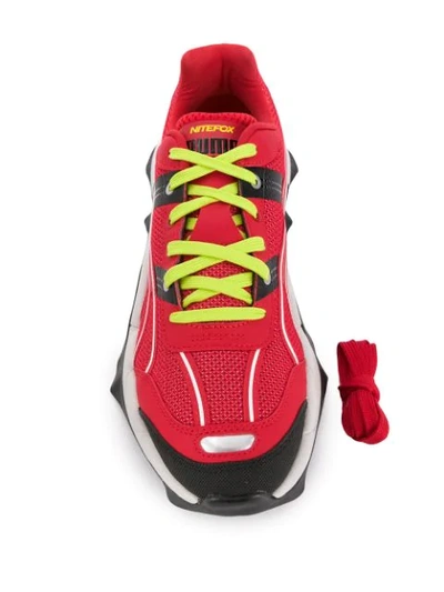 Shop Puma Nitefox Highway Low-top Sneakers In Red