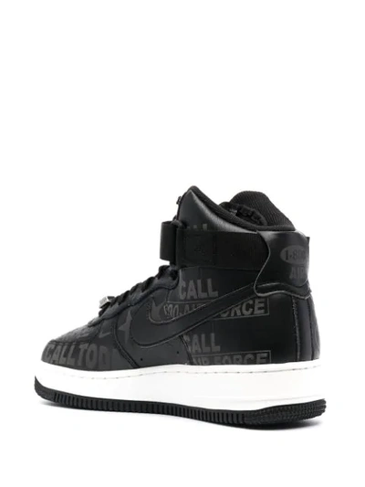 Shop Nike Air Force 1 Sneakers In Black