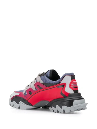 Shop Valentino Climbers Sneakers In Grey