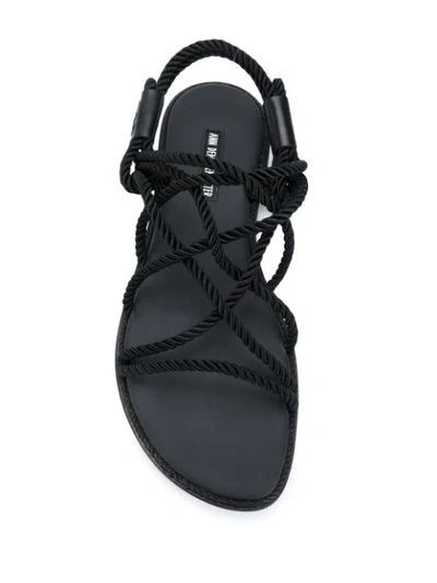 ROPE STRAP FLAT SANDALS