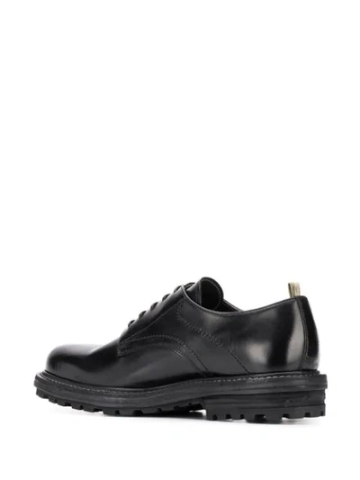 Shop Officine Creative Yoji Derby Shoes In Black