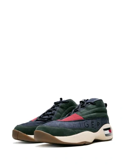 Shop Fila X Kith X Tommy Hilfiger Bball Lux Sneakers In Blue