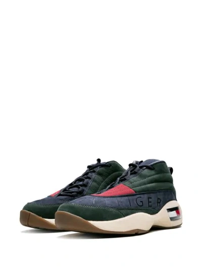 Fila X Kith X Tommy Hilfiger Bball Lux Sneakers In Blue