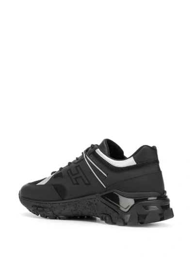 Shop Hogan Urban Trek Low-top Sneakers In Black