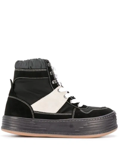 Shop Palm Angels Snow High-top Boots In Black