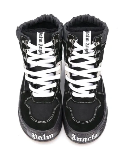 Shop Palm Angels Snow High-top Boots In Black