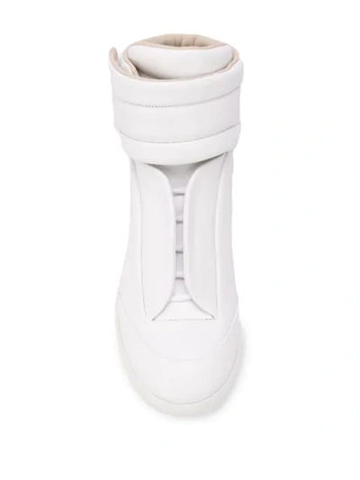 Shop Maison Margiela Future High-top Sneakers In White