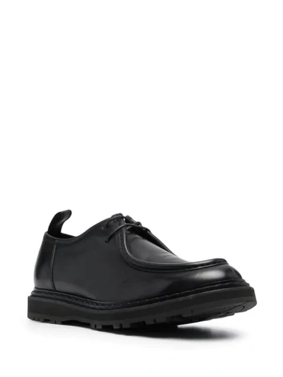 Shop Officine Creative Lace-up Leather Derby Shoes In Black