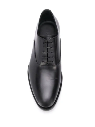 Shop Scarosso Sordio Oxford Shoes In Black